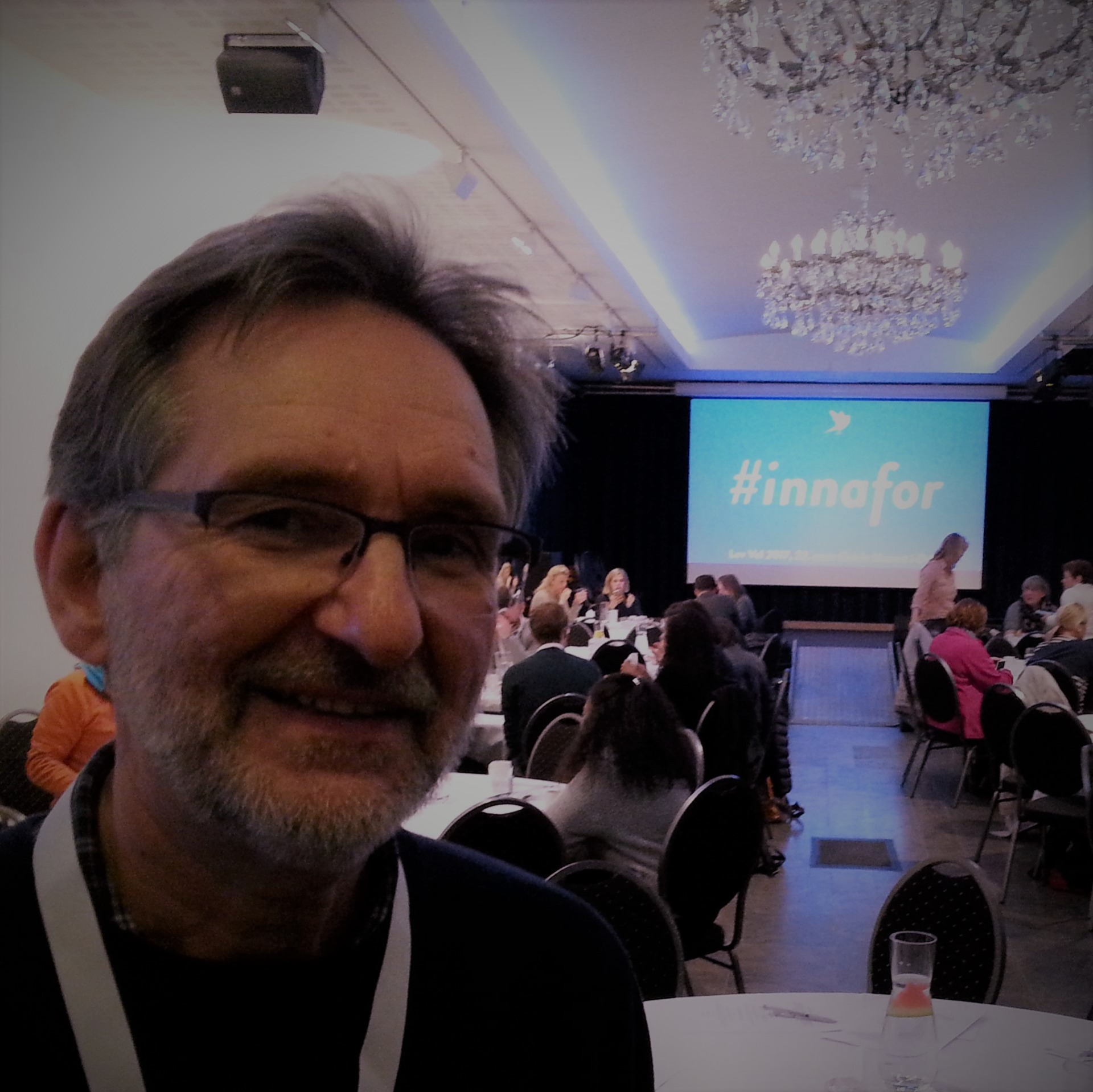 Halvdan Presthus. 2017 Lev vel konferanse, Oslo.